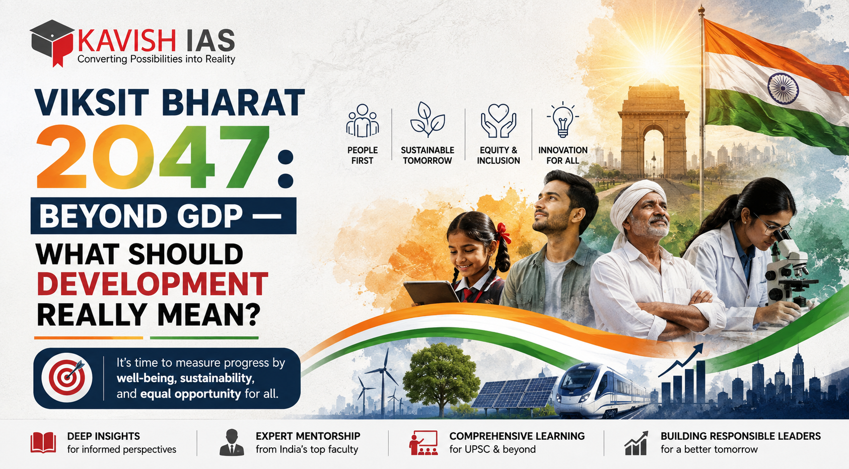 Viksit Bharat 2047: Beyond GDP — What Should Development Really Mean?