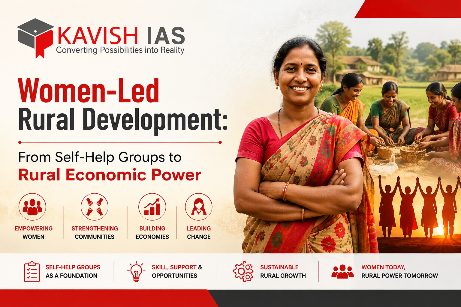 Women-Led Rural Development: From Self-Help Groups to Rural Economic Power