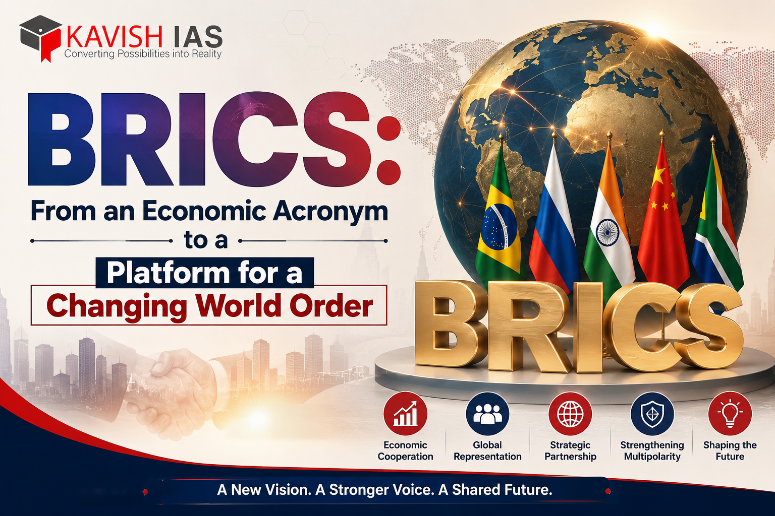 BRICS: From an Economic Acronym to a Platform for a Changing World OrderKavish IAS